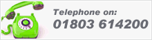 Call us on 01803 614200